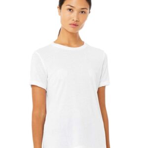 BELLA + CANVAS - Women’s Relaxed Fit Heather CVC Tee - 6400CVC
