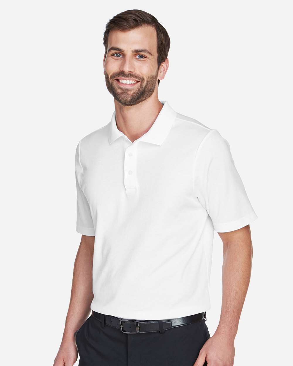 Devon & Jones – Men’s CrownLux Performance Plaited Polo – DG20