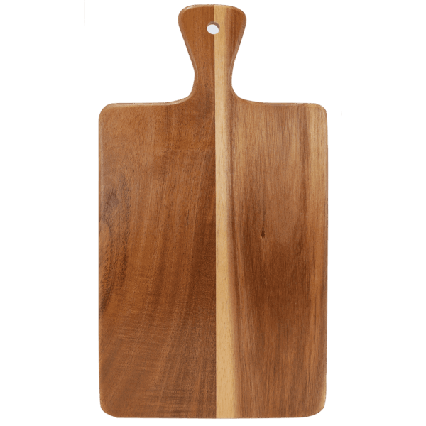 13 1/4" x 7" Acacia Wood/Slate Cutting Board - SLT075 - Image 4