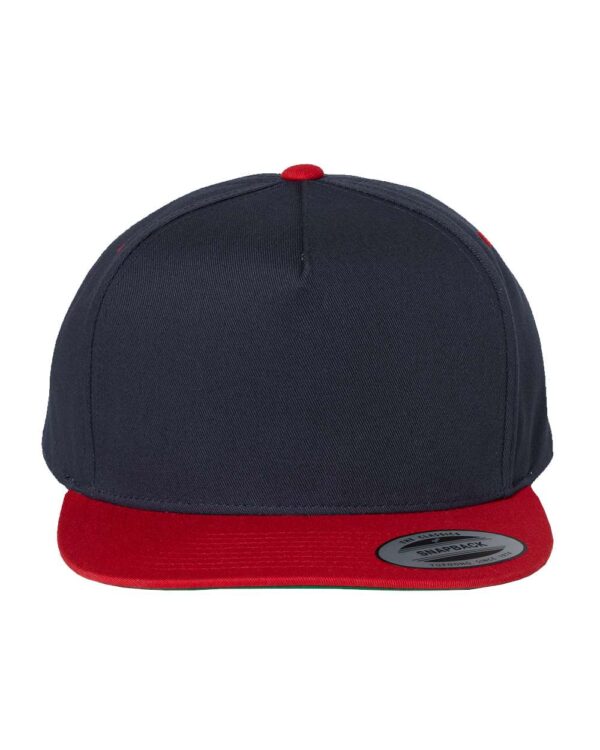 YP Classics - Five-Panel Cotton Twill Snapback Cap - 6007 - Image 6