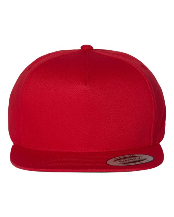 YP Classics - Five-Panel Cotton Twill Snapback Cap - 6007 - Image 5