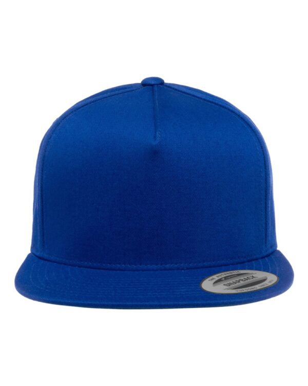 YP Classics - Five-Panel Cotton Twill Snapback Cap - 6007 - Image 4