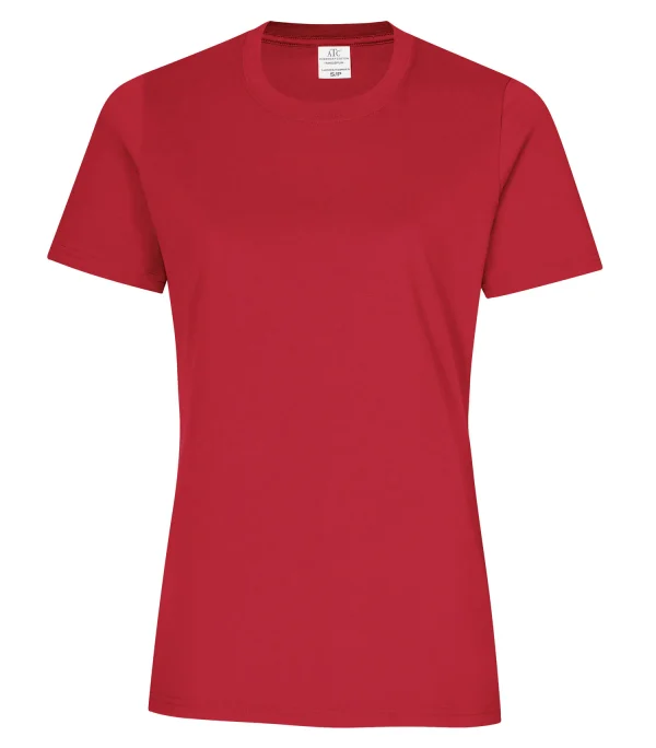 ATC Everyday Ring Spun Cotton Ladies' Tee - ATC2000L - Image 4