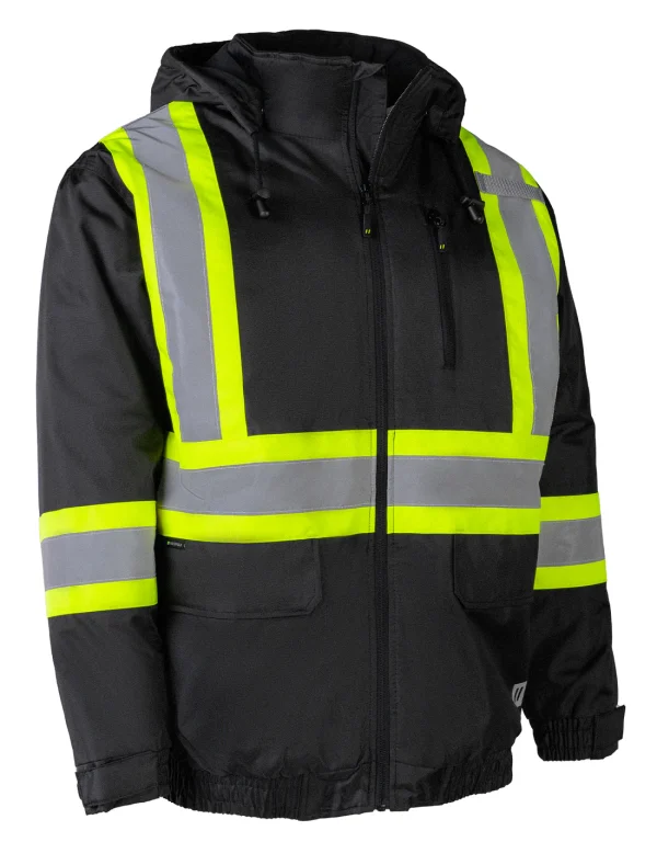 Hi Vis Lightweight Aviator Rain Jacket - 024-AJ707 - Image 2