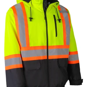 Hi Vis Lightweight Aviator Rain Jacket - 024-AJ707