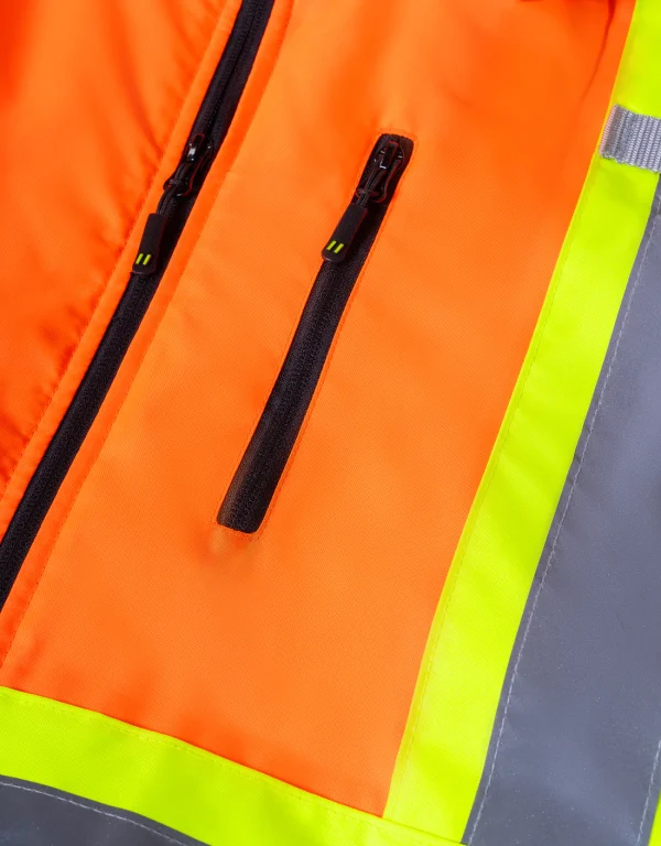 Hi Vis Lightweight Aviator Rain Jacket - 024-AJ707 - Image 5