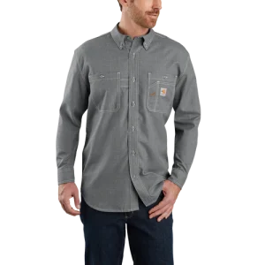 Carhartt FR Force Original Fit Lightweight Long Sleeve Button Shirt - 104138