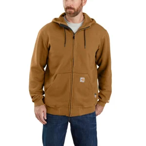 Carhartt Flame Resistant Force Original Fit Midweight Hooded Zip Front Sweatshirt - 104982