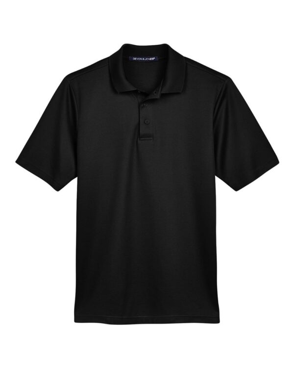 Devon & Jones - Men's CrownLux Performance Tall Plaited Polo - DG20T - Image 8