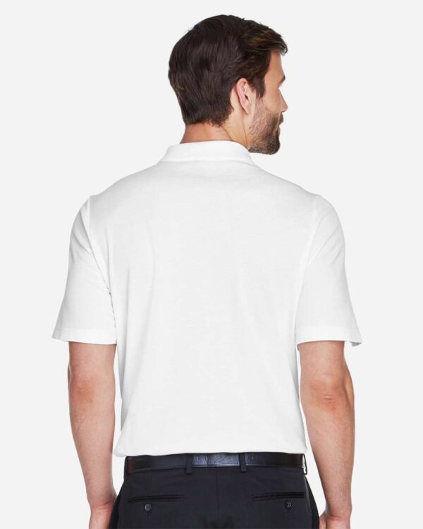 Devon & Jones - Men's CrownLux Performance Tall Plaited Polo - DG20T - Image 3