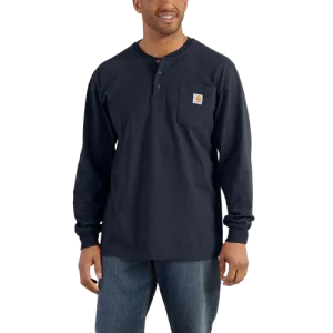 Carhartt Loose Fit Heavyweight Pocket Henley - K128