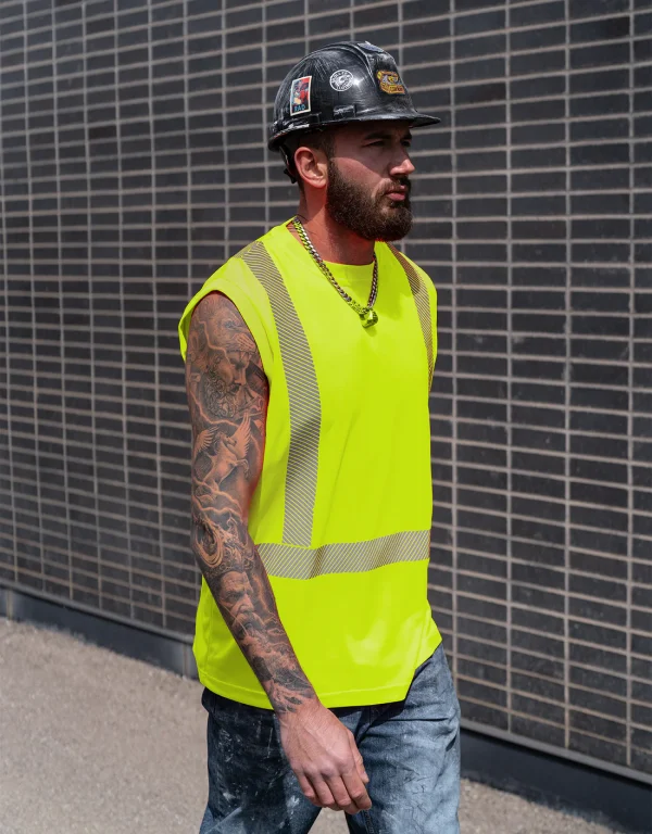 Hi-Vis Sleeveless Tee - 022-BEPMT