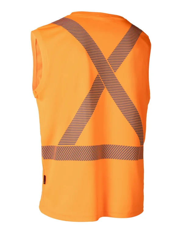 Hi-Vis Sleeveless Tee - 022-BEPMT - Image 6