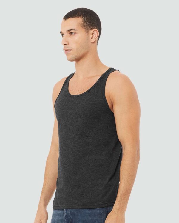 BELLA + CANVAS Unisex Heather CVC Tank - 3480CVC - Image 8