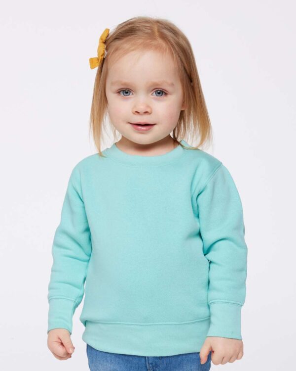 Rabbit Skins - Toddler Fleece Crewneck Sweatshirt - 3317 - Image 15