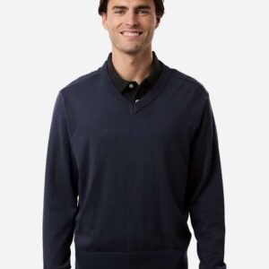 Devon & Jones Men's New Classics V-Neck Sweater - DG445