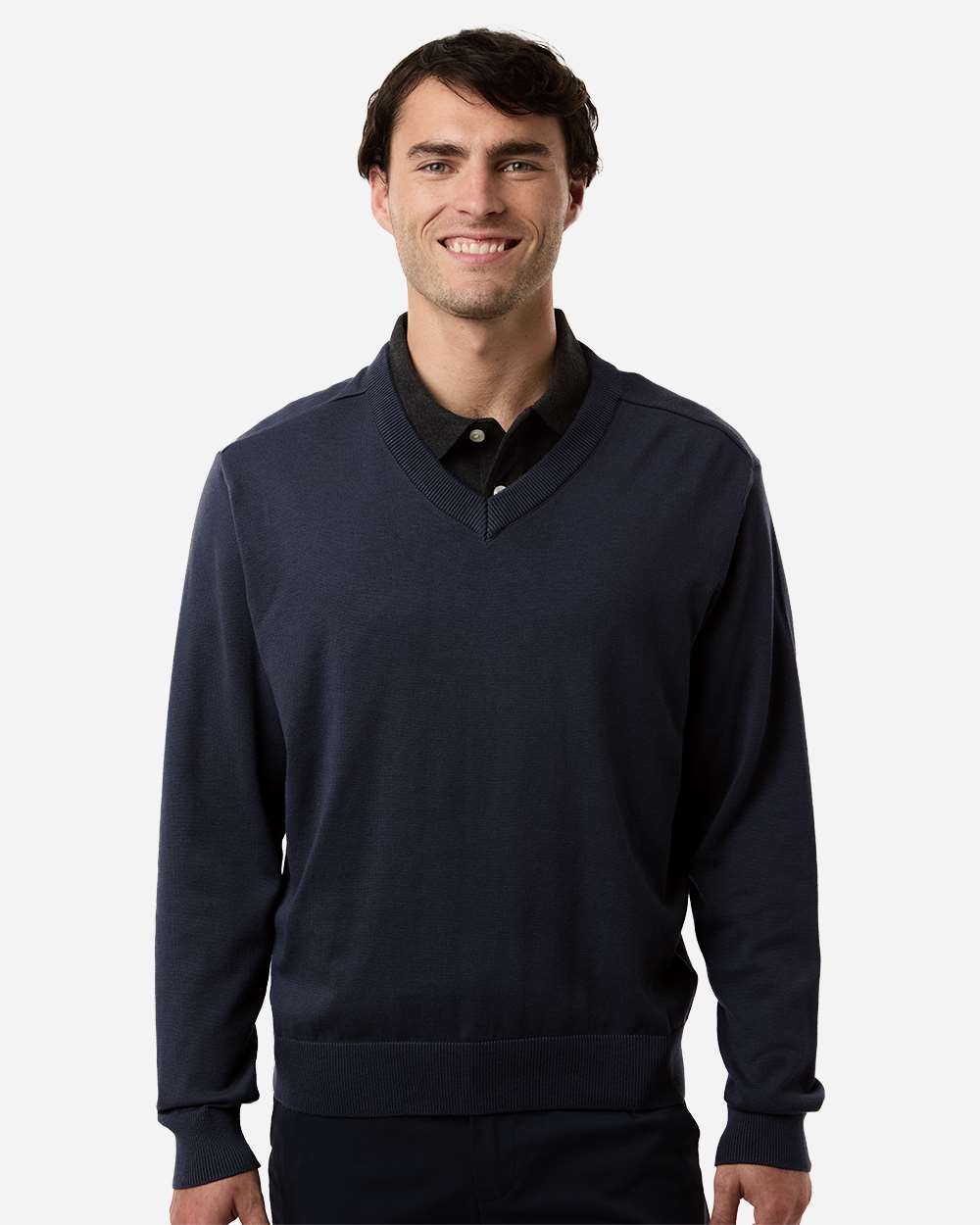 Devon & Jones Men’s New Classics V-Neck Sweater – DG445