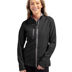 Clique Telemark Recycled Stretch Softshell Womens Full Zip Jacket - LQO00041