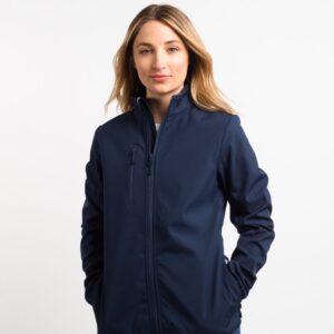 Clique Trail Recycled Stretch Softshell Womens Full Zip Jacket - LQO00053