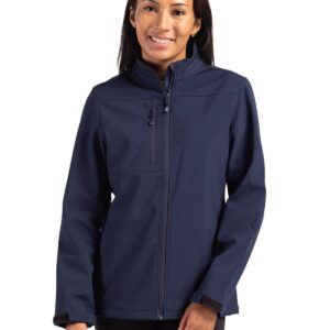 Clique Tempest Recycled Waterproof Stretch Softshell Womens Full Zip Jacket - LQO00070
