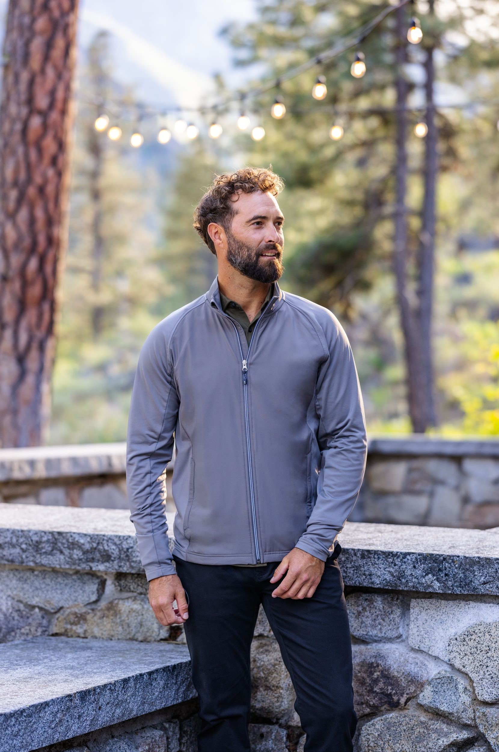 Cutter & Buck Adapt Recycled Soft Knit Stretch Mens Hybrid Full Zip Jacket – MCC00032