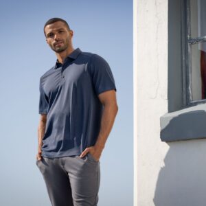 Cutter & Buck Forge Recycled Four-Way Stretch Mens Big & Tall Polo - BCK01236