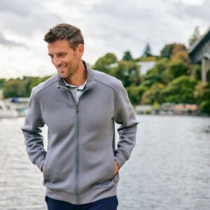 Cutter & Buck Roam Recycled Buttery-Soft Knit Mens Full Zip Jacket - MCK01281