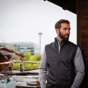 Cutter & Buck Stealth Recycled Hybrid Quilted Mens Windbreaker Jacket - MCK09406