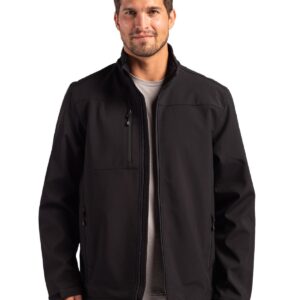 Clique Tempest Recycled Waterproof Stretch Softshell Mens Full Zip Jacket - MQO00078