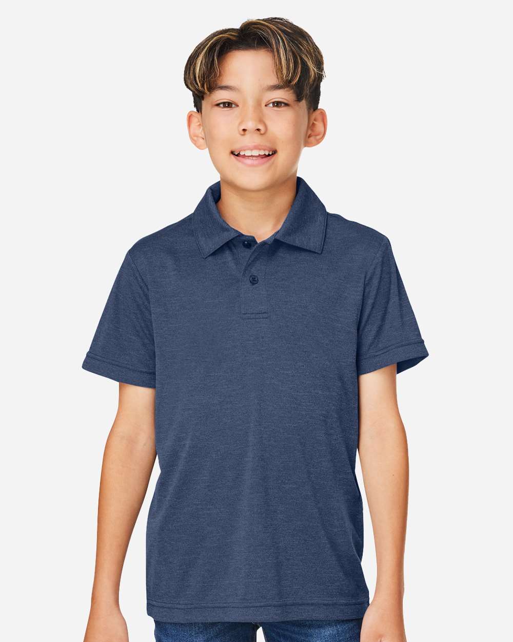 Youth Zone Sonic Heather Performance Polo – TT51HY
