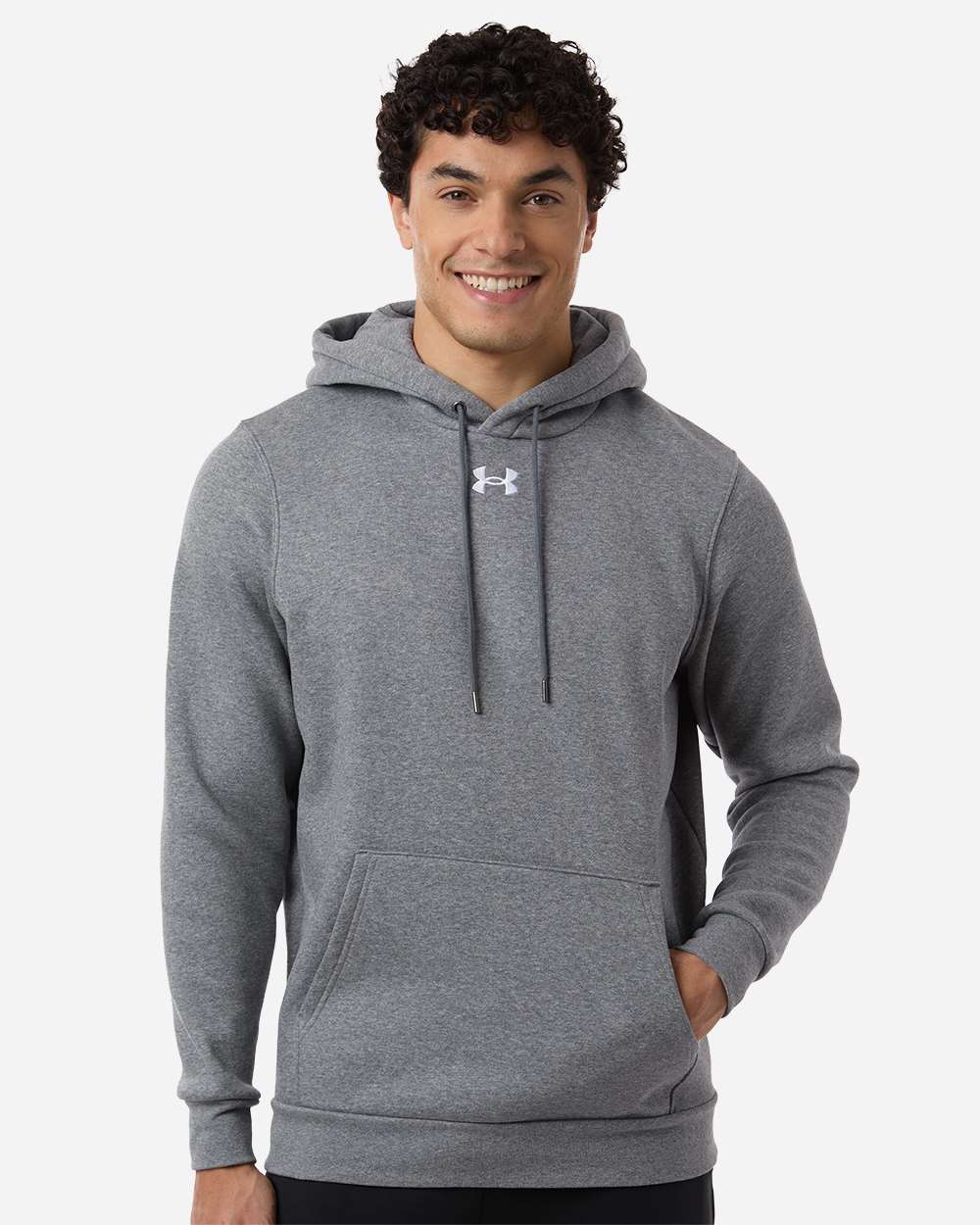 Under Armour Men's Team Icon Fleece Hooded Sweatshirt - 6014161 - Image 9